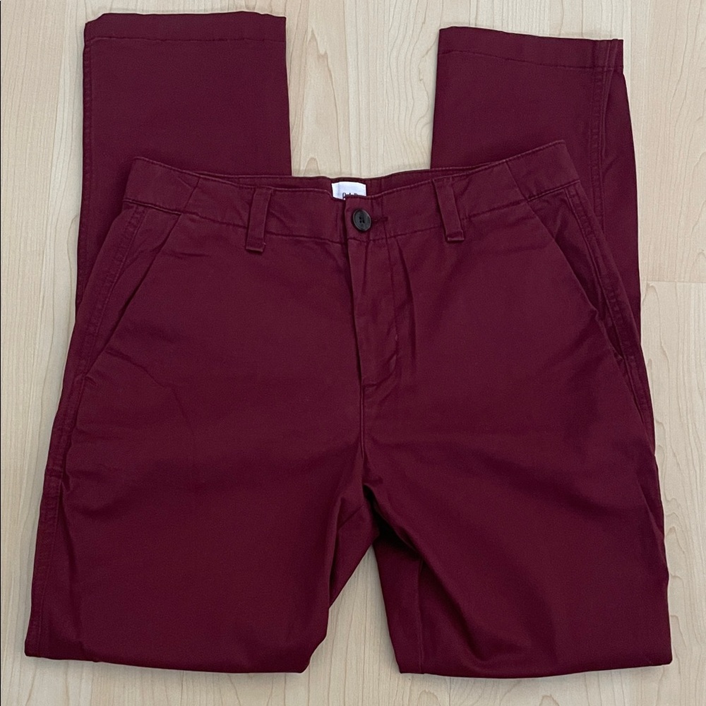 GAP - Burgundy Chino Pants
